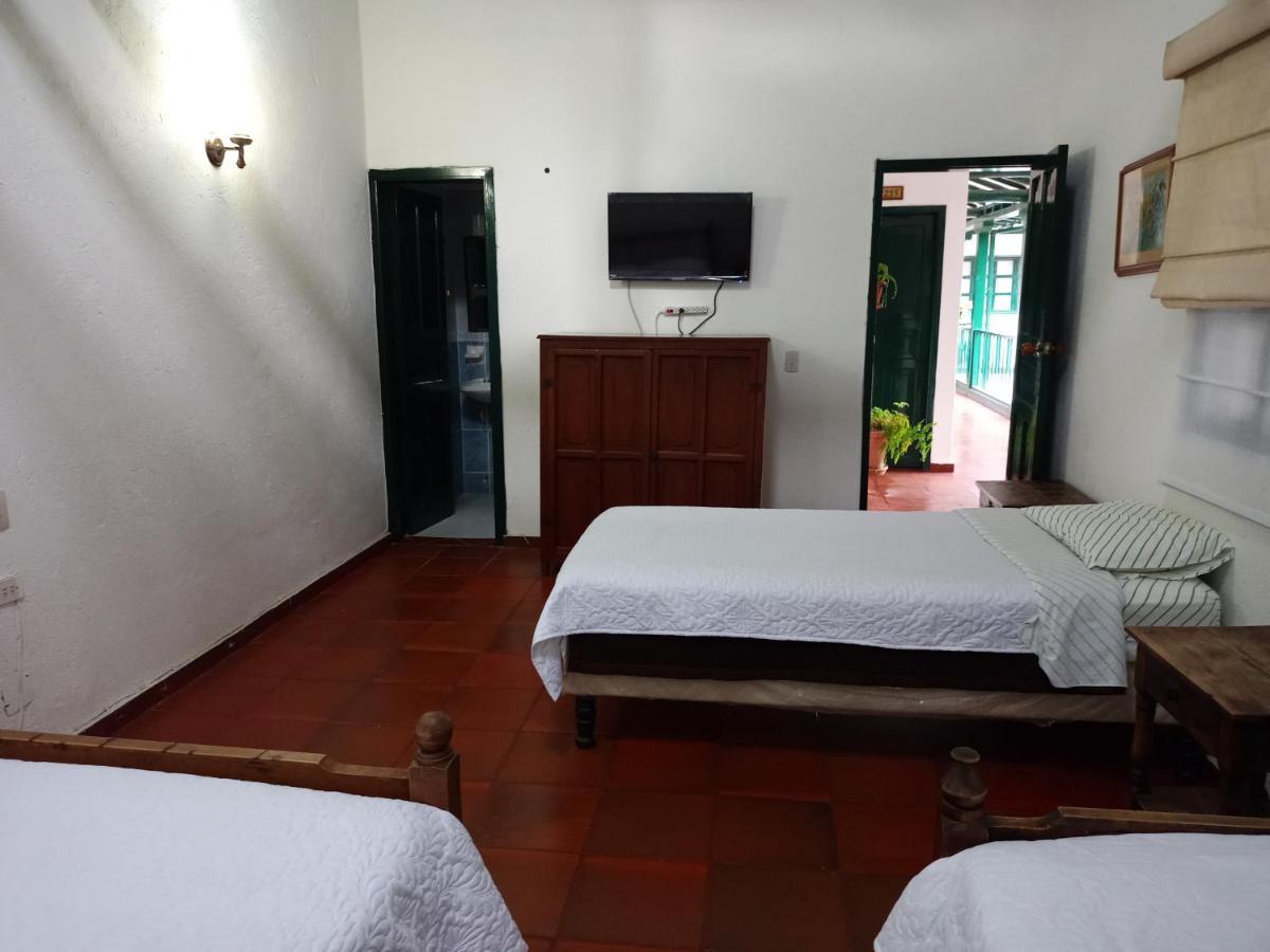 Hospederia La Roca Plaza Principal Panzió Boyacá Kültér fotó