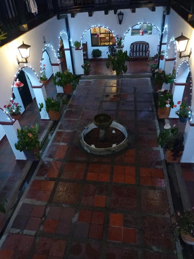 Hospederia La Roca Plaza Principal Panzió Boyacá Kültér fotó