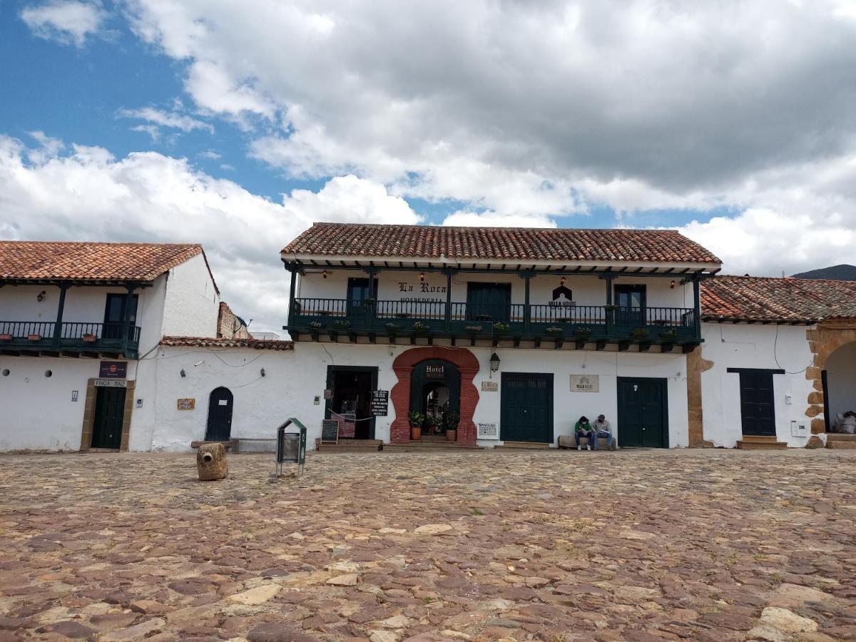 Hospederia La Roca Plaza Principal Panzió Boyacá Kültér fotó