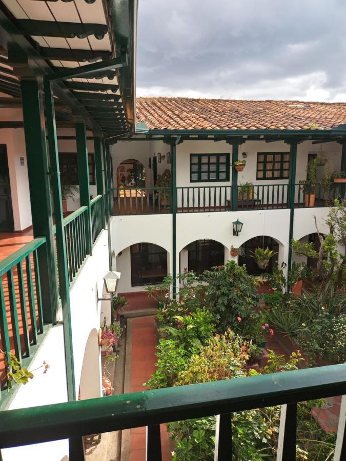 Hospederia La Roca Plaza Principal Panzió Boyacá Kültér fotó
