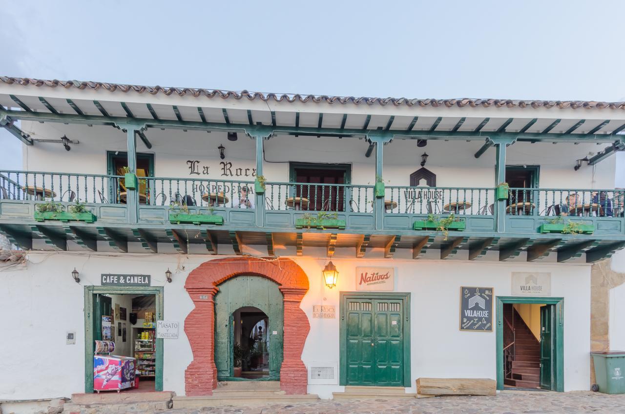 Hospederia La Roca Plaza Principal Panzió Boyacá Kültér fotó